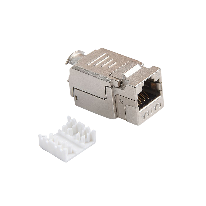 SMT-1048t8c6a-ftp 90 gradi schermato cat6a toolless keystone jack